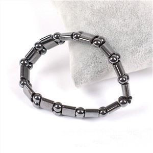 Gelang Magnet Hematit Magnetik Elastis Gelang Magnet